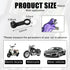12PCS Brake Bleed Nipple Cap, 8mm Rubber Car Brake Bleeder Screw Grease Dust Cover, Vehicle Brake Bleeder Nipple Cap Replacement for Motorcycle Mo...