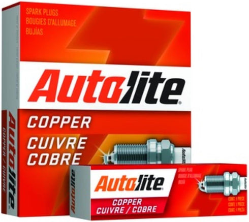 Autolite 4092-4PK Copper Non-Resistor Spark Plug, Pack of 4...