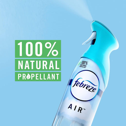 Febreze Air Freshener Heavy Duty Spray, Odor Fighter, Crisp Clean, 8.8 oz (Pack of 6)...