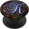 K Blue Paw Print Animal Dog Cat Pet Monogram Initial Letter PopSockets Grip and Stand for Phones and Tablets...