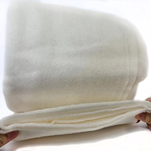 Wool Quilt Batting 45"x60" for Patchwork Quilts Quilting 100% Merino Throw Size...