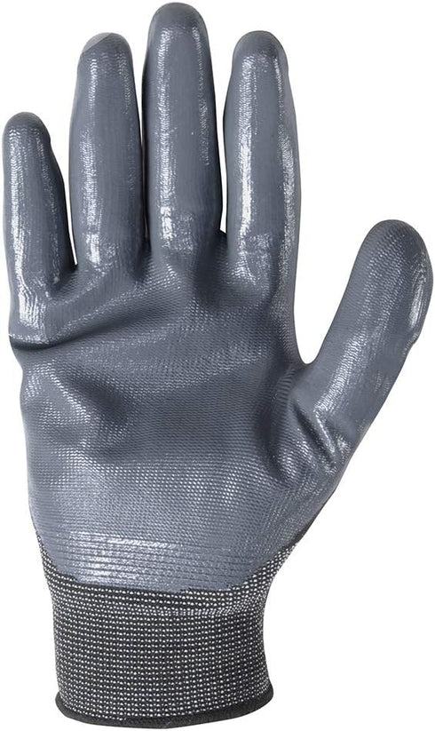 Wells Lamont Men's Coated Grip Work Gloves, Nitrile Coating, Medium (546M) , Black...