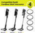 4 Pcs Replacement Gasket for Ryobi 18v Stick Vaccum Dust Bin Lid - Compatible with Models: PCL720, PBLSV716, PBLSV717- Easy-to-Install Seal for Im...