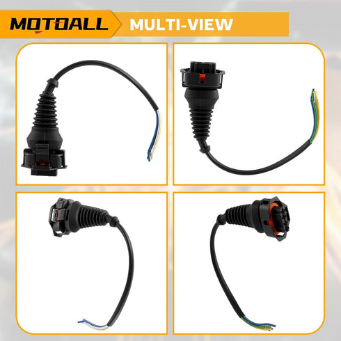 MOTOALL T-Map Sensor Pigtail Harness Wire Lead Wiring Connector Plug Cable Repair Kit 4 Way for 2875542 Polaris Scrambler RZR Sportsman Ranger 570...