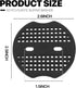 Garden Landscape Gaskets Plastic Buffer Washer, Landscape Staple Stakes Gaskets, Yard Pins Gasket for Weed Barrier Fabric, They Keep The Barrier f...