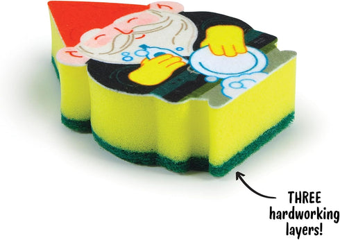 Genuine Fred, Sink GNOME, Kitchen Sponge,Assorted...