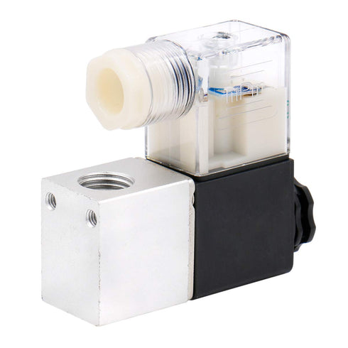 Baomain Pneumatic Solenoid Air Valve 2V025-08 DC12V 2 Way 2 Position PT1/4"...
