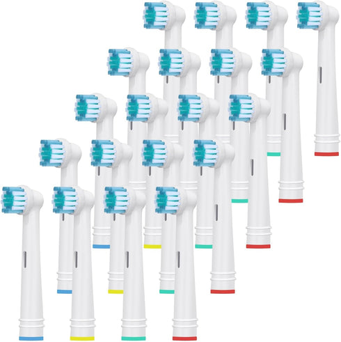 Electric Toothbrush Replacement Heads Refills Compatible with Oral B - Precision Clean Replacement Toothbrush Heads for Oral Gentle & Effective Cl...
