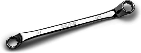 Capri Tools 21 x 23 mm 75-Degree Deep Offset Double Box End Wrench, CP11950-2123...