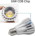 PAR20 LED Bulbs 100W Equivalent 16W, Dimmable 3000K Warm White, 1200LM E26 Medium Base, COB 24°Indoor Flood Light 2-Pack...