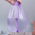Kitchen Garbage Bags and Purple Trash Bag, 100 Counts 4 Gallon 45x60Cm Kitchen Small Trash Bags with Handles for Bathroom, Contractor Bags (100pcs...