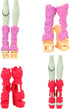 Barwa 10 Pairs Doll Shoes Accessories for Doll Fashion High Heels Sandals Boots Shoes Pack...