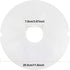 6 pieces 11.6inch Premium Round Dehydrator Sheets Reusable non-stick Food Dehydrator Machine Mesh Screen for fruit dryer...