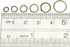 Chenkou Craft 1 Box 6 Sizes 2000pcs Open Jump Ring & Ring Jewelry Keychain Making Tool (Silver-Mix, Bronze)...