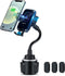 Wireless Car Charger-Cup Holder Phone Mount,Automatic Infrared Smart Sensor Clamping Qi 15W Fast Universal Adjustable Cell Phone Wireless Charging...