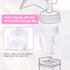 BABORUI Breastmilk Storage Set, 2Pcs Breastmilk Storage Bag Adapters with 20Pcs Milk Storage Bags for Fridge or Freezer, BPA Free Breastfeeding Es...