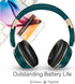RAT TAIL Bluetooth Headset, Chat- Comfortable Over Ear Stereo Wireless Headphones with Mic, Soft Earmuffs/Foldable/SD/TF/FM Radio, 20H Playtime, G...