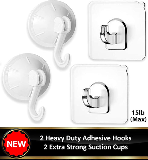 Bath Toy Net 18”x16” - Kids Bath Tub Toy Holder, Mesh Bag for Bath Toys, Baby Bathtub Toy Storage Organizer, Large Bathroom Bucket Bin - Toddler S...