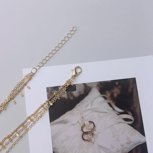 Bohemian Layered Shell Anklet for Women Cowrie Ankle Bracelets Gold Multilayer Anklets Adjustable Anklets Chain Bracelet Summer Beach Foot Ankle C...