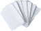 Handmade White Deckle Edge Blank Paper - 2x3 Inch Package of 50 - Mixed Media Loose Leaf Paper for Placecard/Escort Cards, Place Cards, Vow Cards,...
