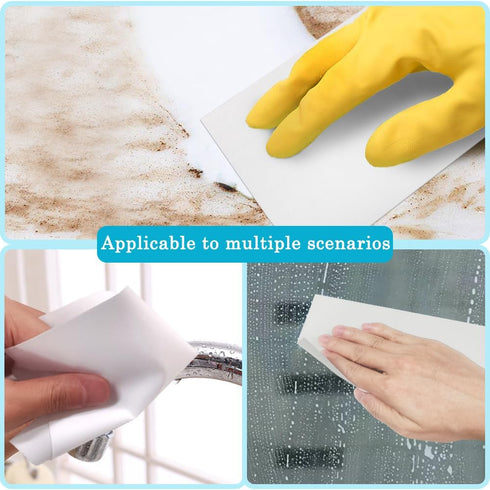 DanziX 20 Picese Magic Sponge Erasers,Cleaning Sponges Sheets,Household Cleaner Pads,Thin Nano Cleaner Pads Eraser Wipes for Kitchen,Shoe,Furnitur...