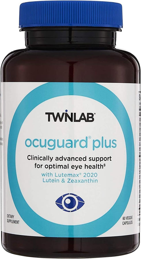 Twinlab Ocuguard Plus - Eye Supplement with Zinc, Vitamin A, Vitamin C, and Vitamin D - 60 Veggie Capsules...