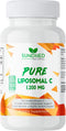 Pure Liposomal Vitamin C - 1200mg Immune System & Collagen health Booster, Anti Aging Skin Vitamins, Sodium Ascorbate, Sunflower Lecithin (120 Cap...