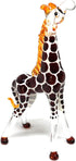 ZOOCRAFT Glass Giraffe Figurine Collectible Hand Blown Safari Miniature Animals Collectibles Home Decoration Statues...