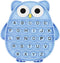 Push Pop Bubble Fidget Sensory Toy, Silicone Stress Relief Popping Toy, ABC Alphabet Owl Shaped Educational Learning Tools for Toddlers Kids Stude...