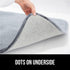 GORILLA GRIP Memory Foam Bath Rugs, Soft Absorbent Velvet Bathroom Mats, Durable Dots on Underside, Machine Washable Bathmat, Carpet Rug Room Deco...