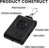 Portable Charger for Apple Watch, 2000mAh Wireless iWatch Portable Charger, Magnetic Power Bank Keychain Travel Smart Watch Charger for Apple Watc...