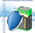 9V Rechargeable Batteries, High Capacity 1300mAh (2024 New Version) Rechargeable 9 Volt Square Batteries for Smoke Detector/Alarms,Metal Detector,...