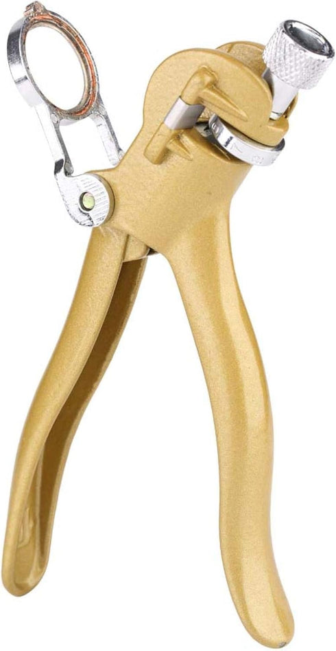 Zinc Alloy and Copper Alloy Saw Set Tool Saw Set Pliers, Woodwork Hand Tools Sawset Puller with Magnifier And Arc Shaped Hadle for Woodworking 18 ...