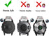 NotoCity Compatible Fenix 5 Band 22mm Width Soft Silicone Watch Strap for Fenix 5 Plus/Fenix 6/Fenix 6 Pro/Fenix 7/exip/Forerunner 935/945/Approac...