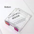 Acrylic Sticky Note Pad Holder Memo Holder for Desk 100Pcs 1.1" 28 mm Colorful Paper Clips in Magnetic Dispenser Desk Organizer Stationery Set Sch...
