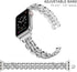 Moolia Elegant Metal Strap Compatible with Apple Watch Band 38mm 40mm 41mm 42mm Metal Fashion Women Replacement Strap Bracelet for iWatch Series 1...
