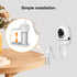 HelloBaby Monitor Mount Compatible with HB6550/ HB65/ HB66/ HB6351/ HB40/ HB6339/ HB6336/HB6081, Flexible Clip Clamp Mount Long Gooseneck Arm, Ind...