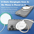 Wireless Charger with Fast Charging Capability,Compatible with iPhone and Samsung Galaxy S24, Google Pixel 8 | iPhone Charger Pad with Finger Ring...
