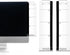 Quadow Monitor Message Board/Computer Monitors Side Panel/Notes Memo Board Message for Monitors,1Set (Left & Right) (with Phone Holder)...