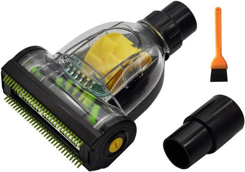 EZ SPARES Universal Mini Turbo Brush – 32mm/35mm Dual-Size Vacuum Attachment for Floors, Beds & Crevices | Multi-Surface Cleaning Tool for Pet Hai...