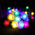 Solar String Landscape Lights 20FT Romantic Rose Solar 30 LED Patio String Waterproof Christmas Lights Outdoor Solar Powered Lamp for Garden Yard ...