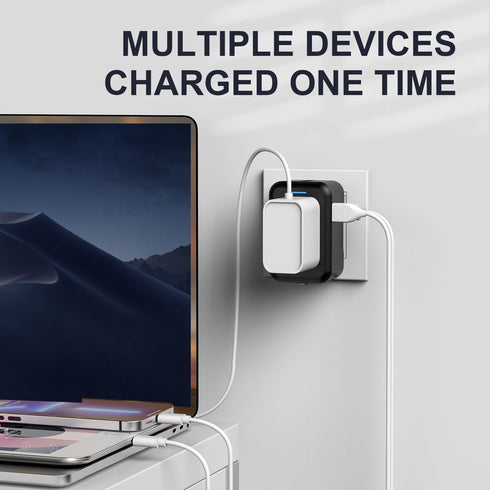 Universal Travel Adapter with USB C, International Power Plug Adapter All in One Worldwide Travel Adapter Power Converters Wall Charger AC Power P...