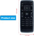 XRT020 Replace Remote fit for VIZIO LED TV D32hn-E0 D43n-E1 D32hn-D0 E280-B1 D32hn-E1 D39hn-E0 D60n-E3 D50n-E1 D28h-C1 D32h-C0 D32-D1 D24-D1 D24hn...