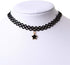 Olbye Elastic Choker Star Necklace Black Tattoo Choker Necklaces for Women and Girls Plastic Minimal Necklace Jewelry...