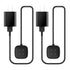 2 Pack Fast Wall Charger for Fitbit Sense & Versa 3 Versa 4 Replacement USB Charging Cable Cord for Fitbit Sense 2/Fitbit Sense/Fitbit Versa 4/Ver...