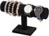 Julysky T bar Bracelet Holder,Bracelet Display Stand For Selling,Jewelry Organizer Watch Rack For Show (ALL Black, 1 Tier)...