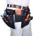 MEIJIA Heavy Duty Waterproof Construction Tool Belt, Work Apron,Tool Pouch,Technician's Tool Holder Work Organizer With Poly Web Bet Quick Release...