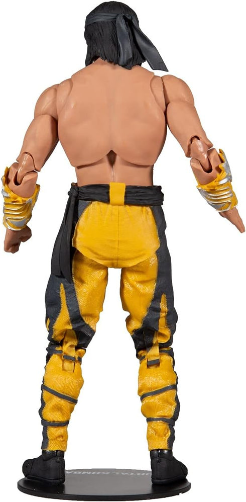 McFarlane Toys Mortal Kombat Liu Kang (Fighting Abbot) 7" Action Figure with Accessories...