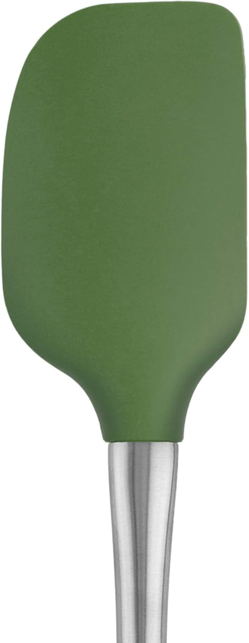 Tovolo Flex-Core Stainless Steel Handled Spatula Heat-Resistant & BPA-Free Silicone Turner Head, Cast Iron & Non-Stick Cookware, Dishwasher-Safe, ...