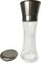 Elegant GRINDER 7 inch tall, Eco-Friendly Stainless Steel and Glass grinder, with Adjustable Ceramic Grinder, Spice Mill, Pepper Grinder or Salt G...